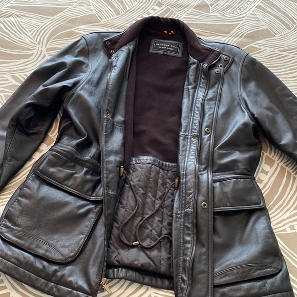 MEMBERS ONLY vintage leather coat 🔥 - Picture 6 of 16